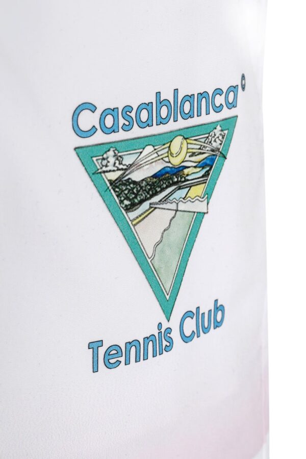 CASABLANCA SWIM SHORT | White