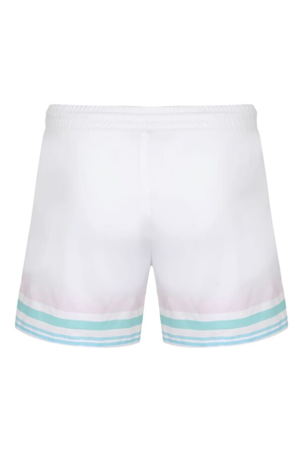 CASABLANCA SWIM SHORT | White