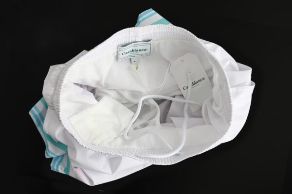 CASABLANCA SWIM SHORT | White