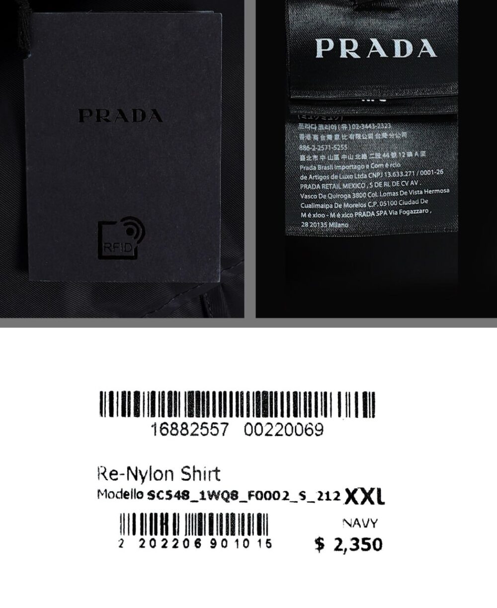 PRADA OVERSHIRT  | Black - Afbeelding 2