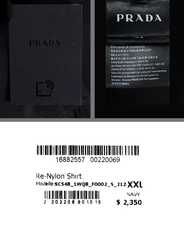 PRADA OVERSHIRT  | Black