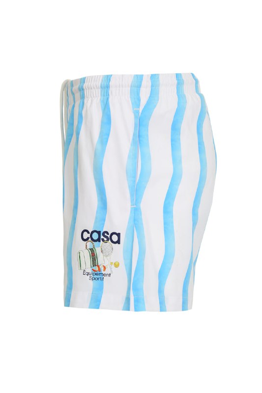 CASABLANCA SWIM SHORT | White
