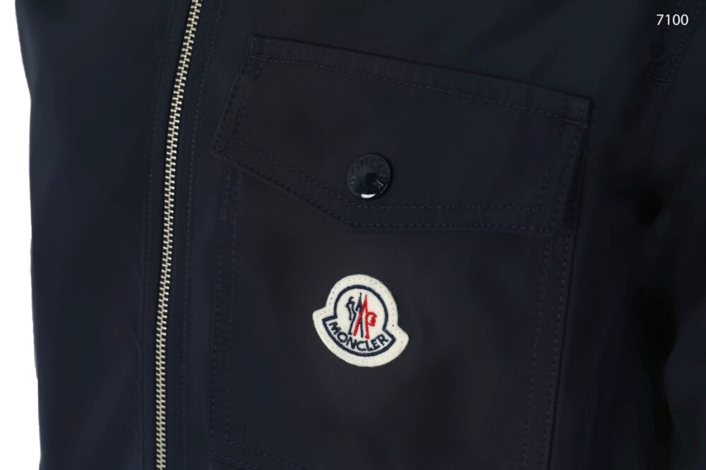 MONCLER ZIP UP SHIRT JACKET | Navy - Afbeelding 3