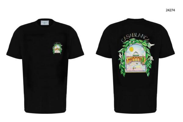 CASABLANCA TSHIRT  | Black