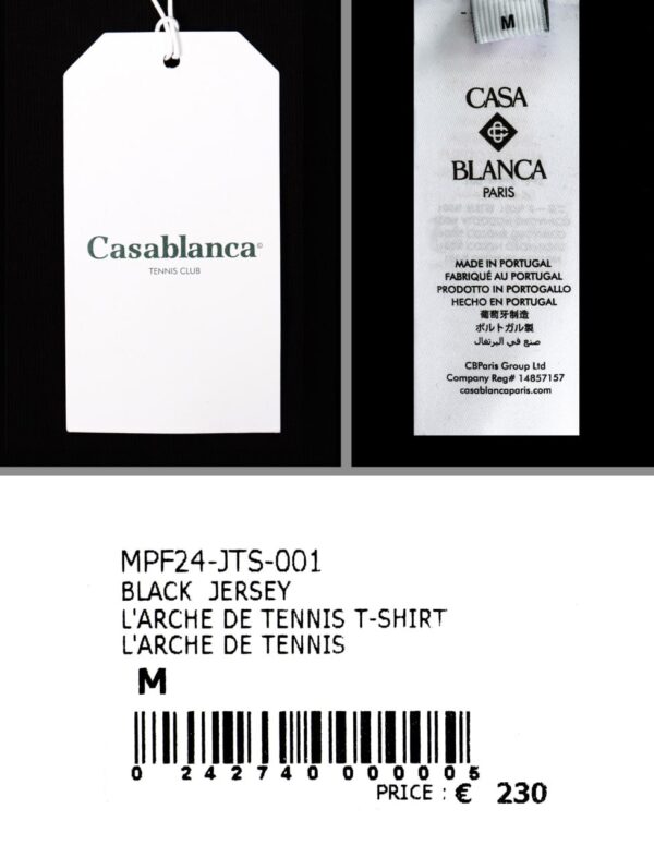 CASABLANCA TSHIRT  | Black
