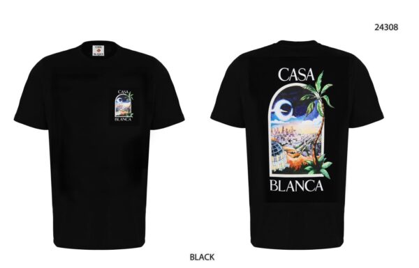CASABLANCA TSHIRT  | Black