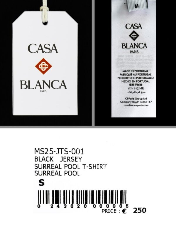 CASABLANCA TSHIRT  | Black