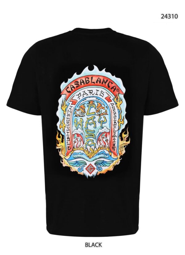 CASABLANCA TSHIRT  | Black