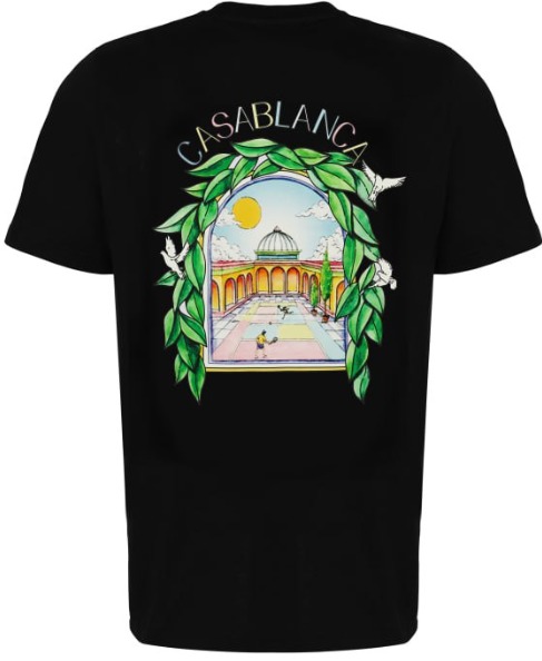CASABLANCA TSHIRT  | Black