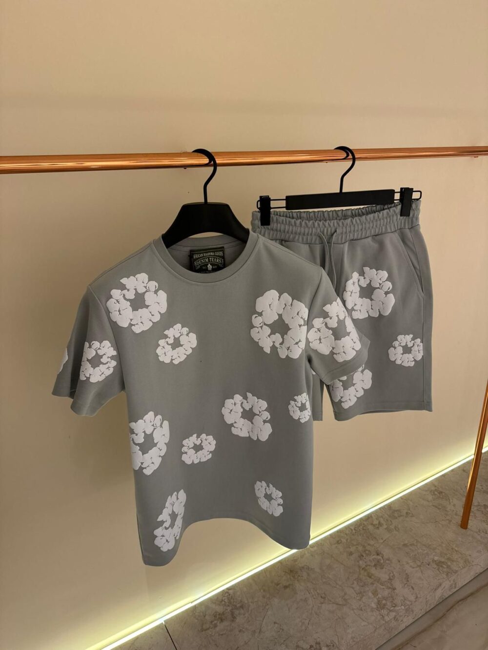 Denim tears short jeans | Grey