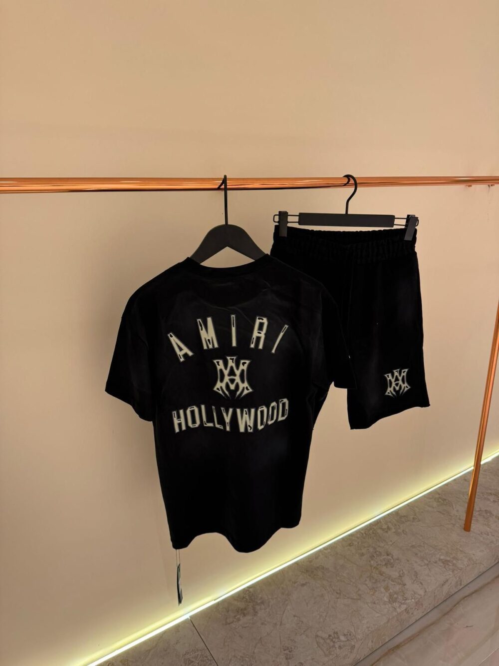 Amiri short jeans | Black