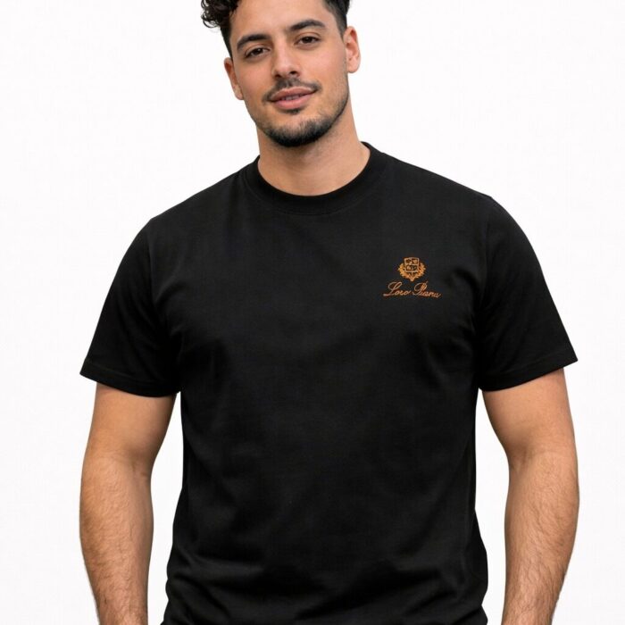 LORA P ROUND NECK | Black