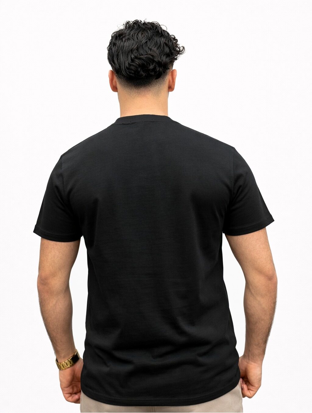 LORA P ROUND NECK | Black - Afbeelding 2
