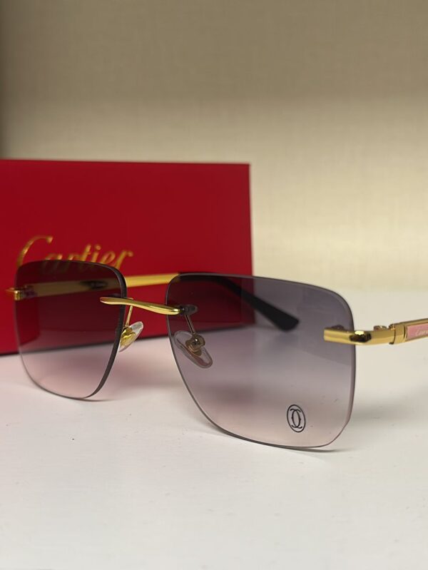 Cartier Bril | Golden Blue Havana