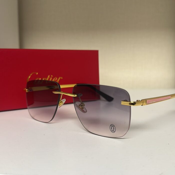 Cartier Bril | Golden Blue Havana