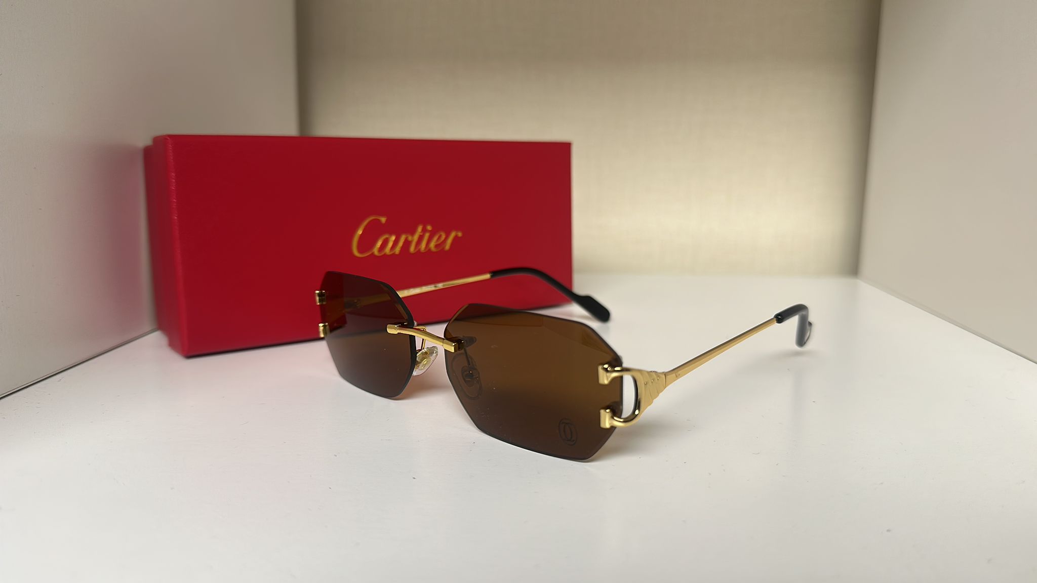 Cartier Bril | Brown