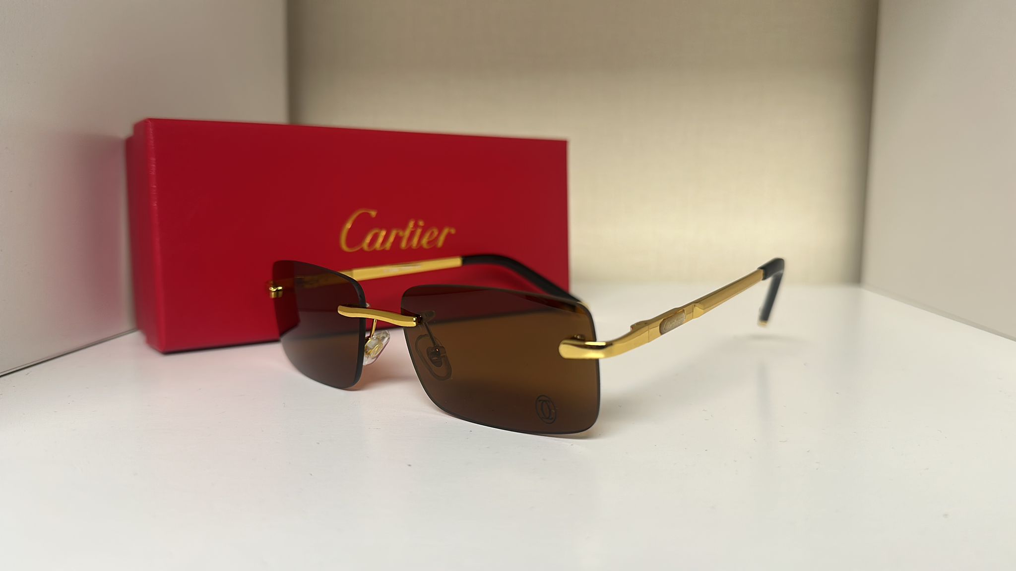 Cartier Bril | Brown