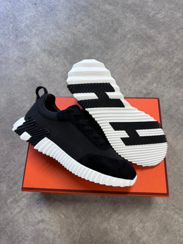 Hermes | Black White Ribble Schoenen