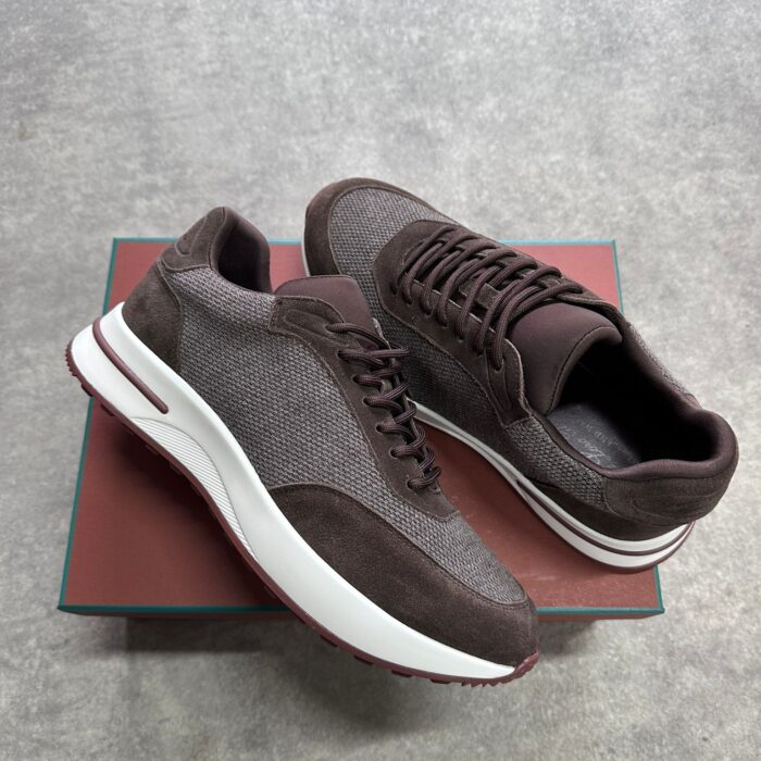 Loro Piana | Brown Suede Summer Walk