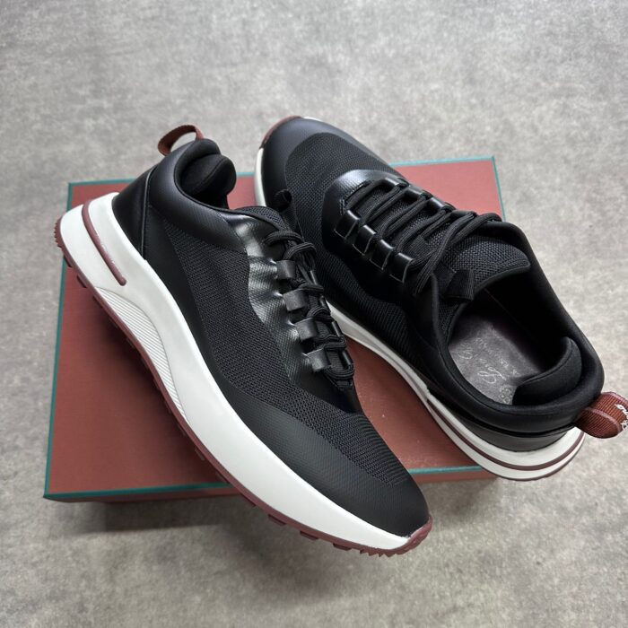 Loro Piana | Black Mesh Summer Walk