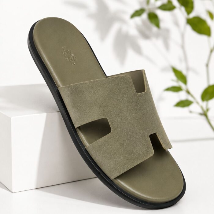 Hermes izmir sandal green