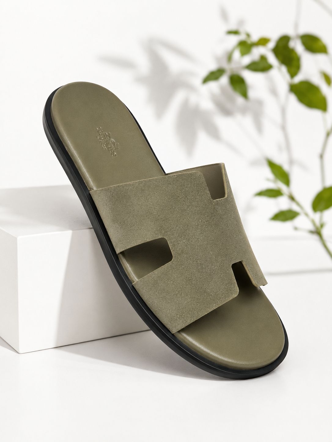 Hermes izmir sandal green