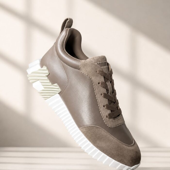 Hermes brown lether