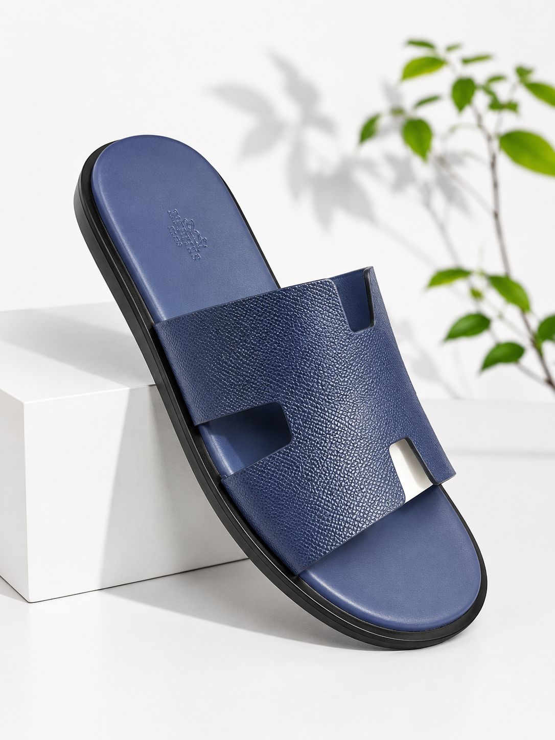 Hermes izmir sandal blue