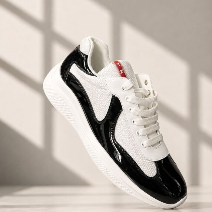 Prada cup black white